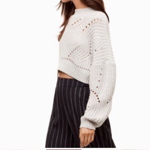 Wilfred Goulaine Crop Sweater